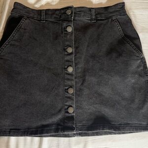 Roxy jean skirt
